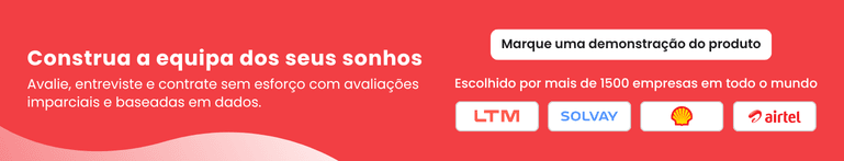 Construa a equipe dos seus sonhos — Agende uma demonstração