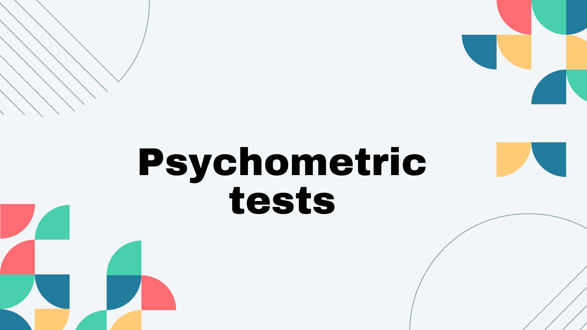 Psychometrische Tests