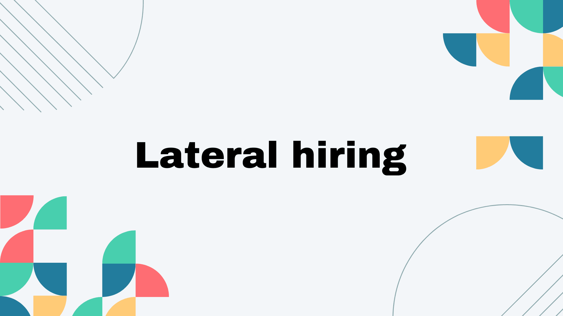 Laterale werving