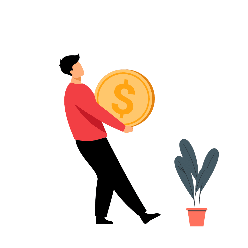 Illustrazione di energia pulita e rinnovabile che alimenta le attività quotidiane
