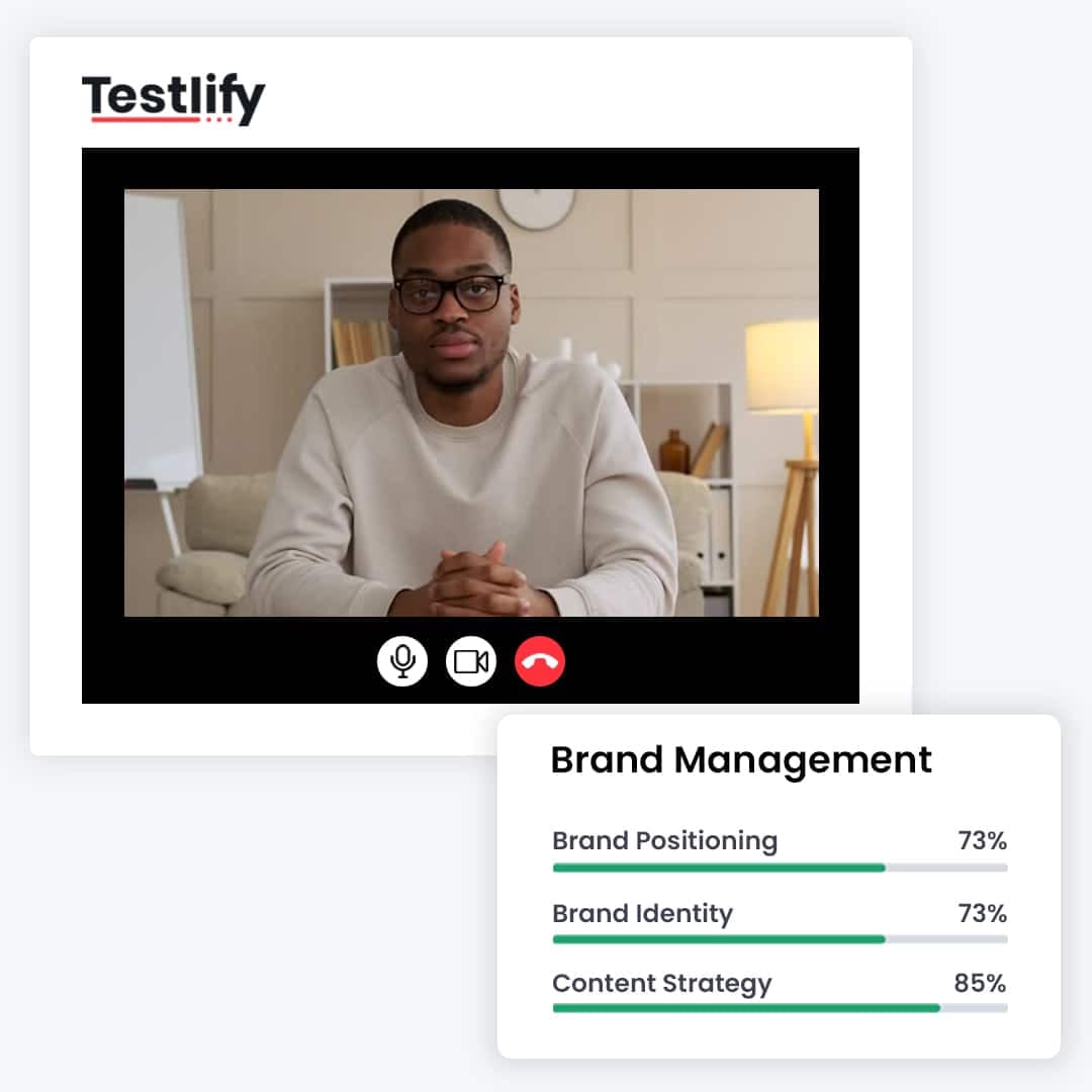 Automated evaluation illustration