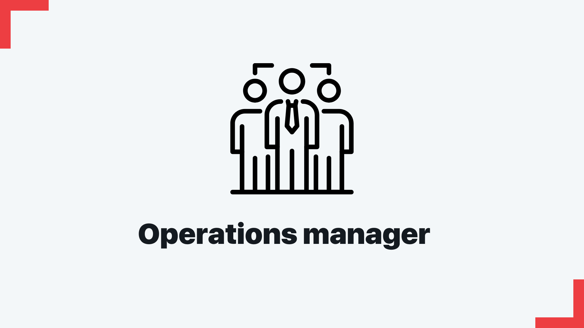 Operations Manager
