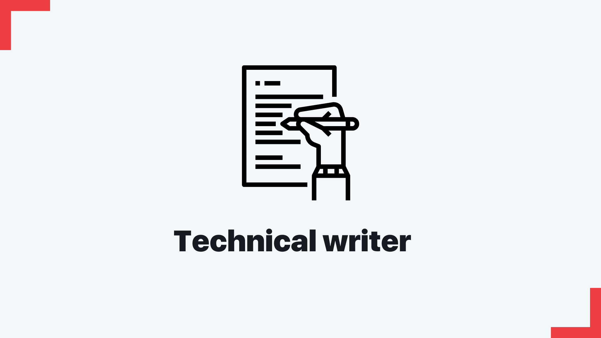 Technical Writer