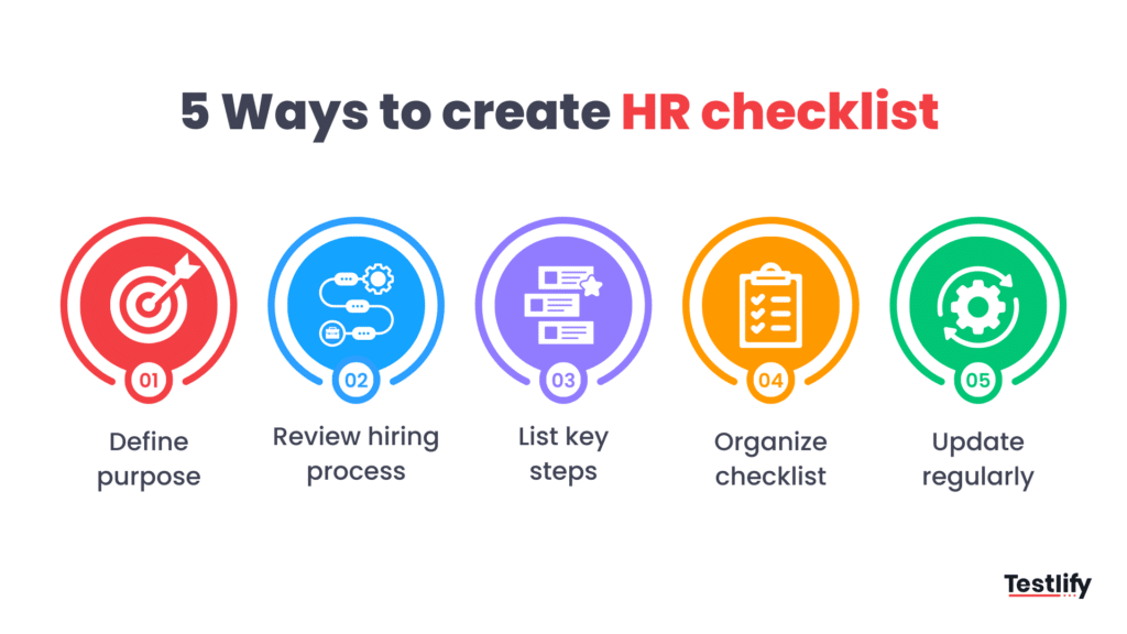 How to create HR checklist