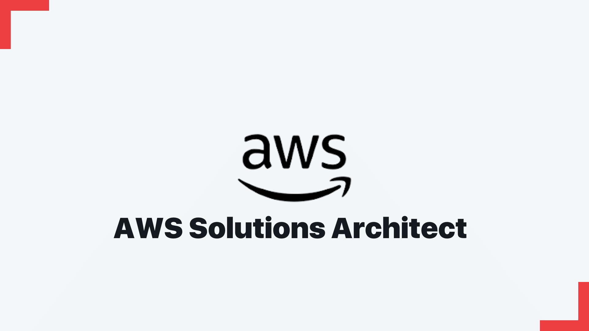 AWS Solutions Architect