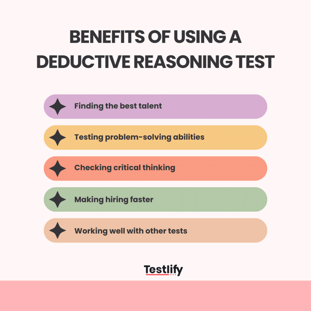 Benefits of Using a deductive reasoning test