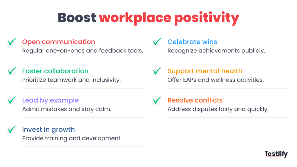 Image showing some easy strategies to fight workplace negativity