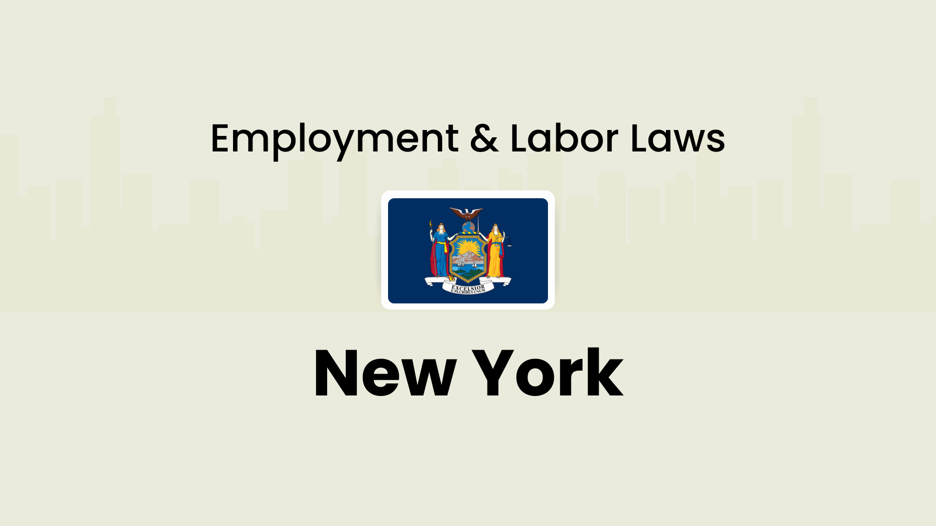 New York employment and labor laws 2026: Employer compliance guide