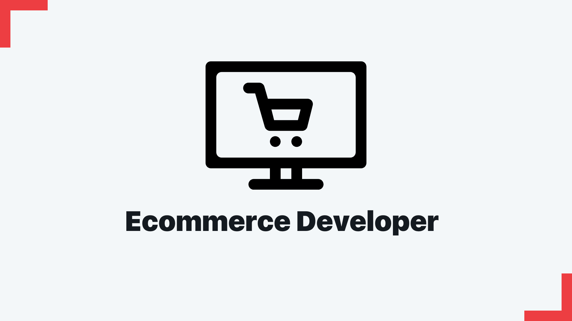Ecommerce Developer