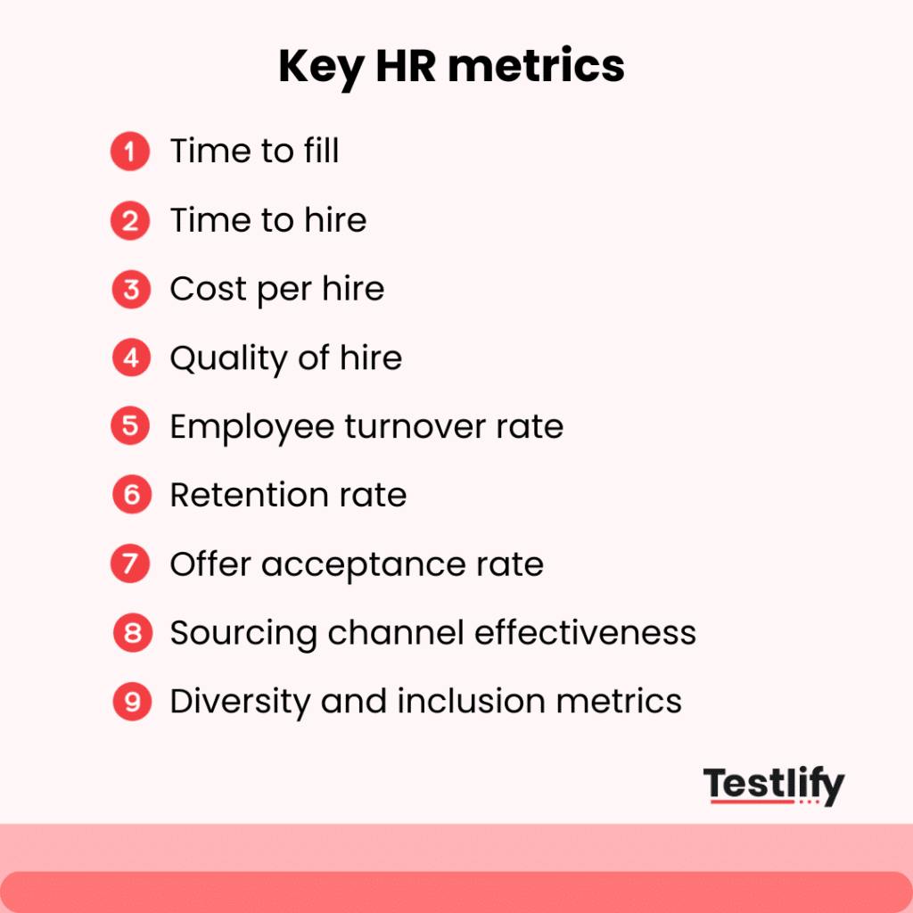 Key HR metrics
