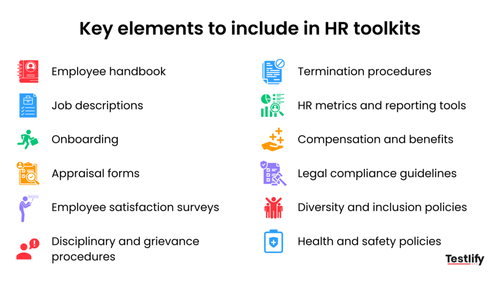 Key elements to include in an HR toolkit