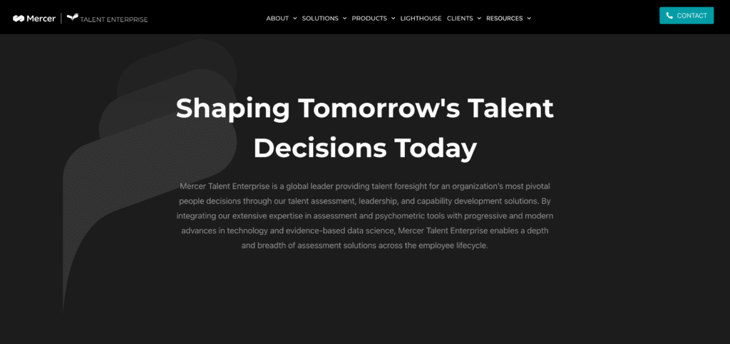 Mercer talent enterprise