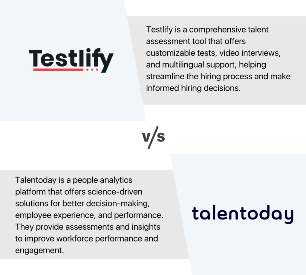 Talentoday alternative