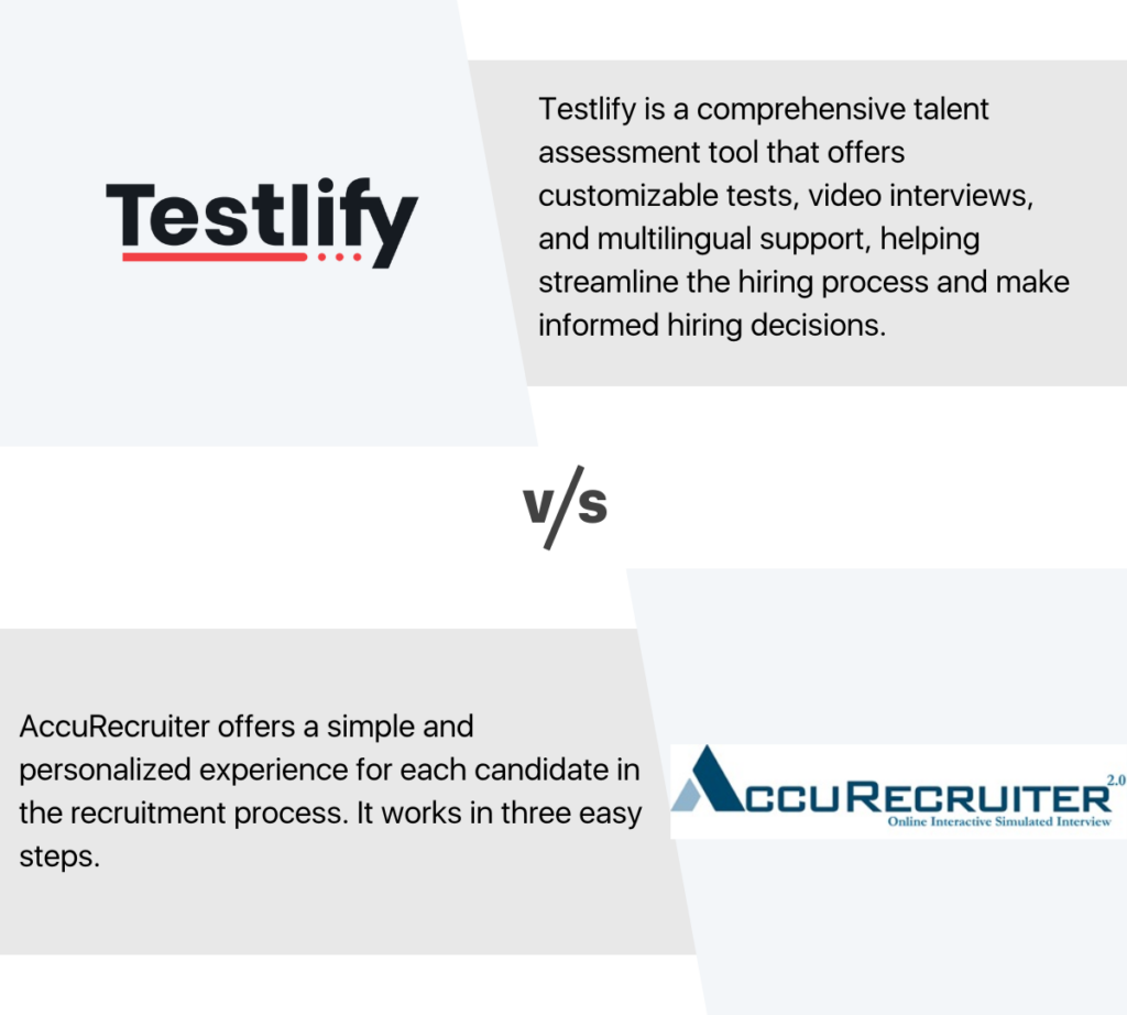AccuRecruiter alternative