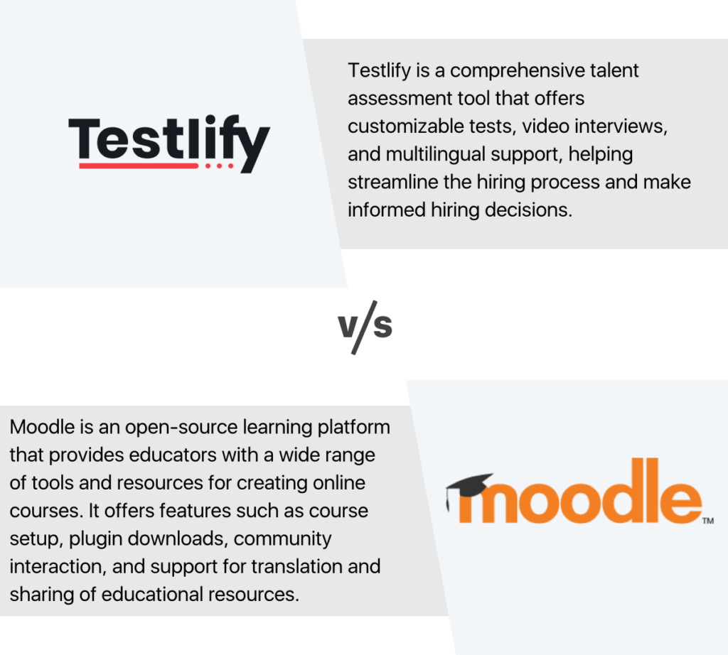 Moodle alternative