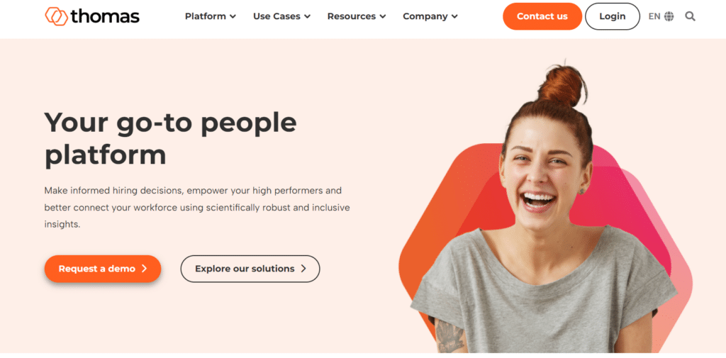 Home page- thomas international
