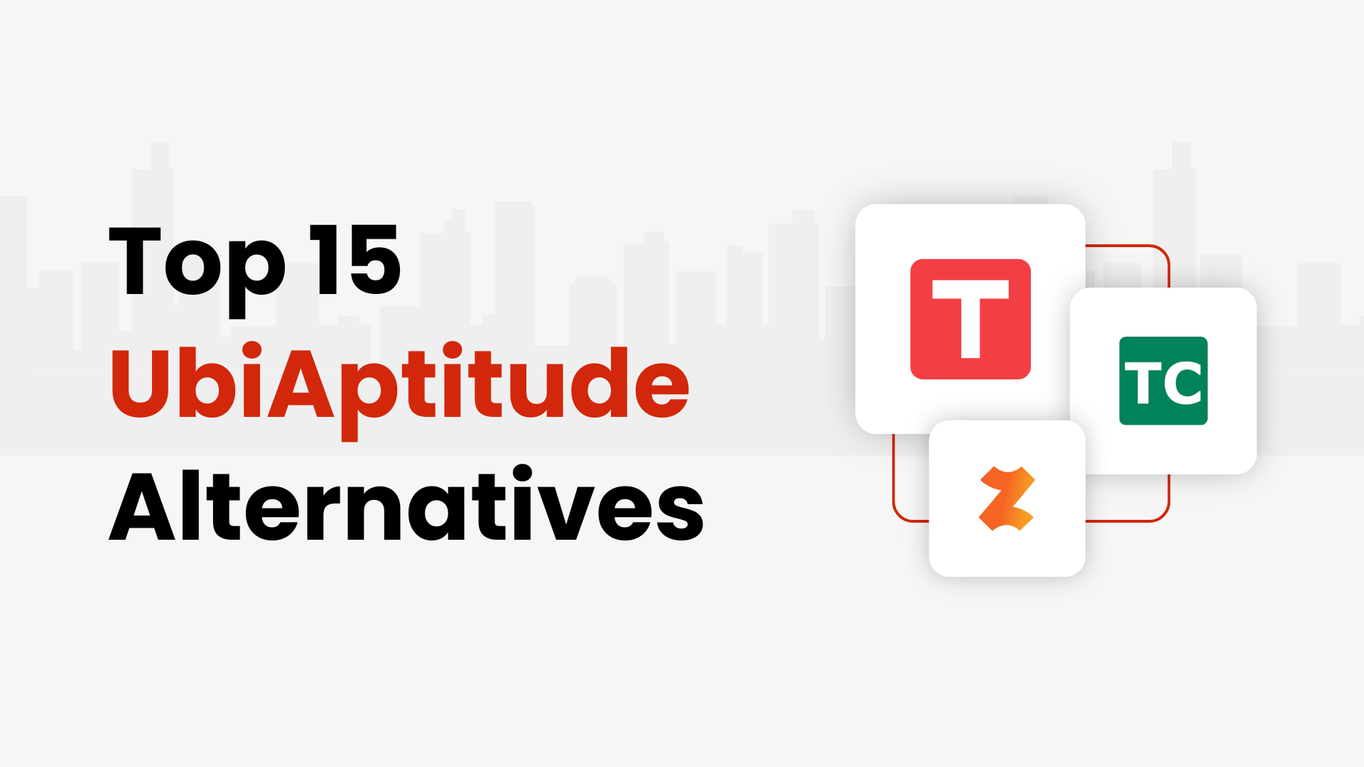 Top 15 UbiAptitude Alternatives and Competitors