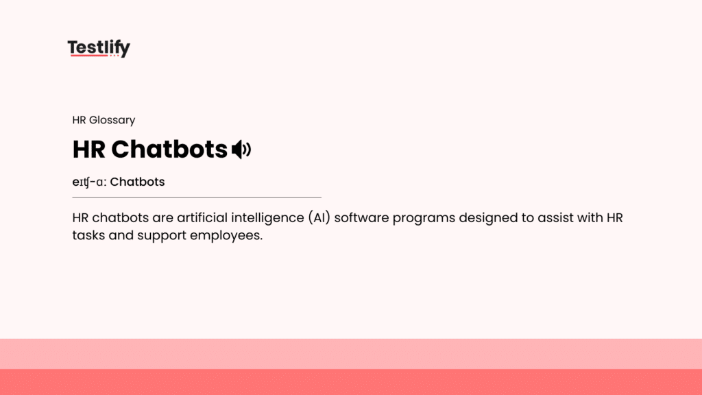 Image showing the meaning of HR chatbots
