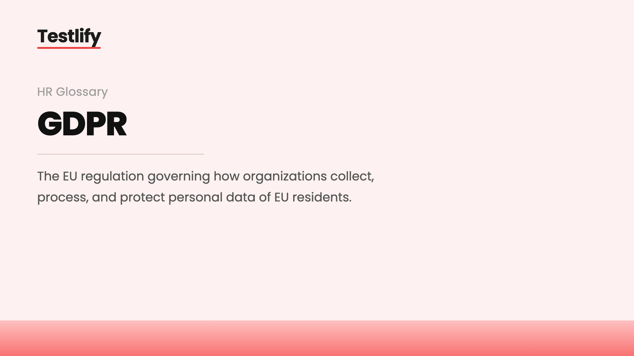 Image showing the meaning of the GDPR
