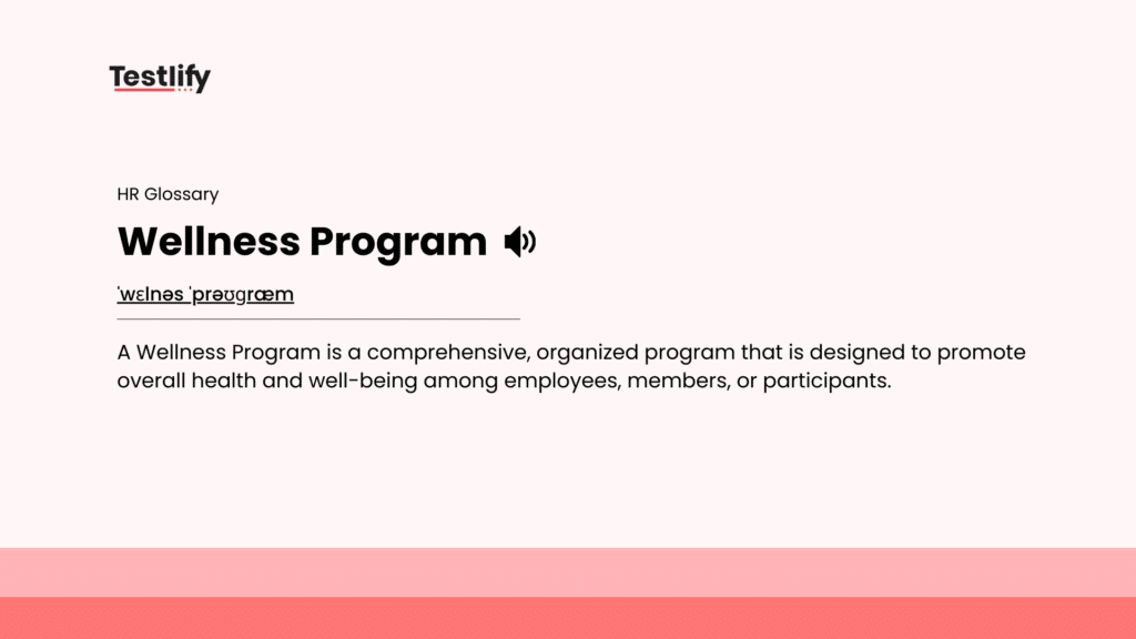 Image showing the meaning of wellness program