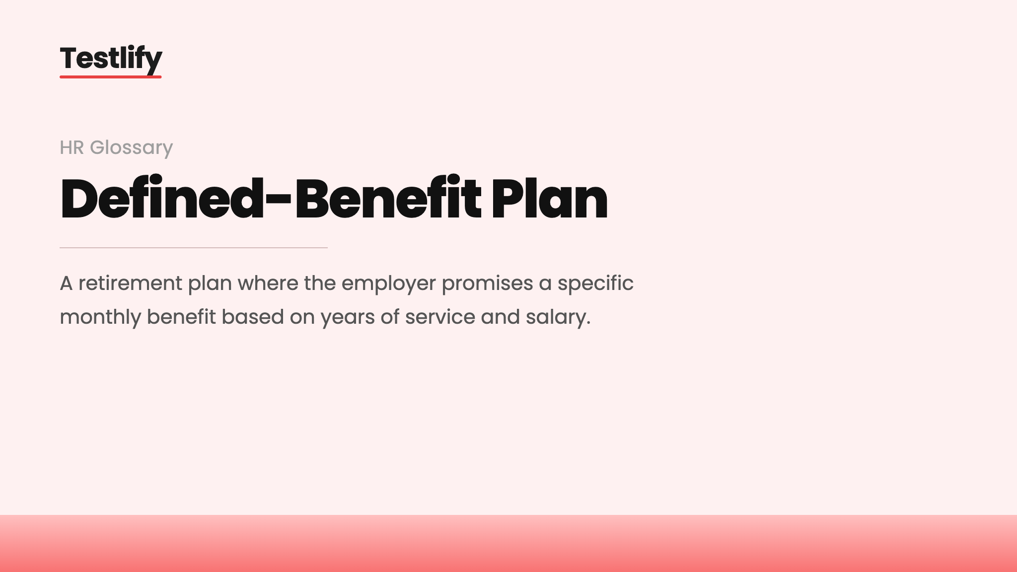 Image showing the meaning of defined-benefit plan