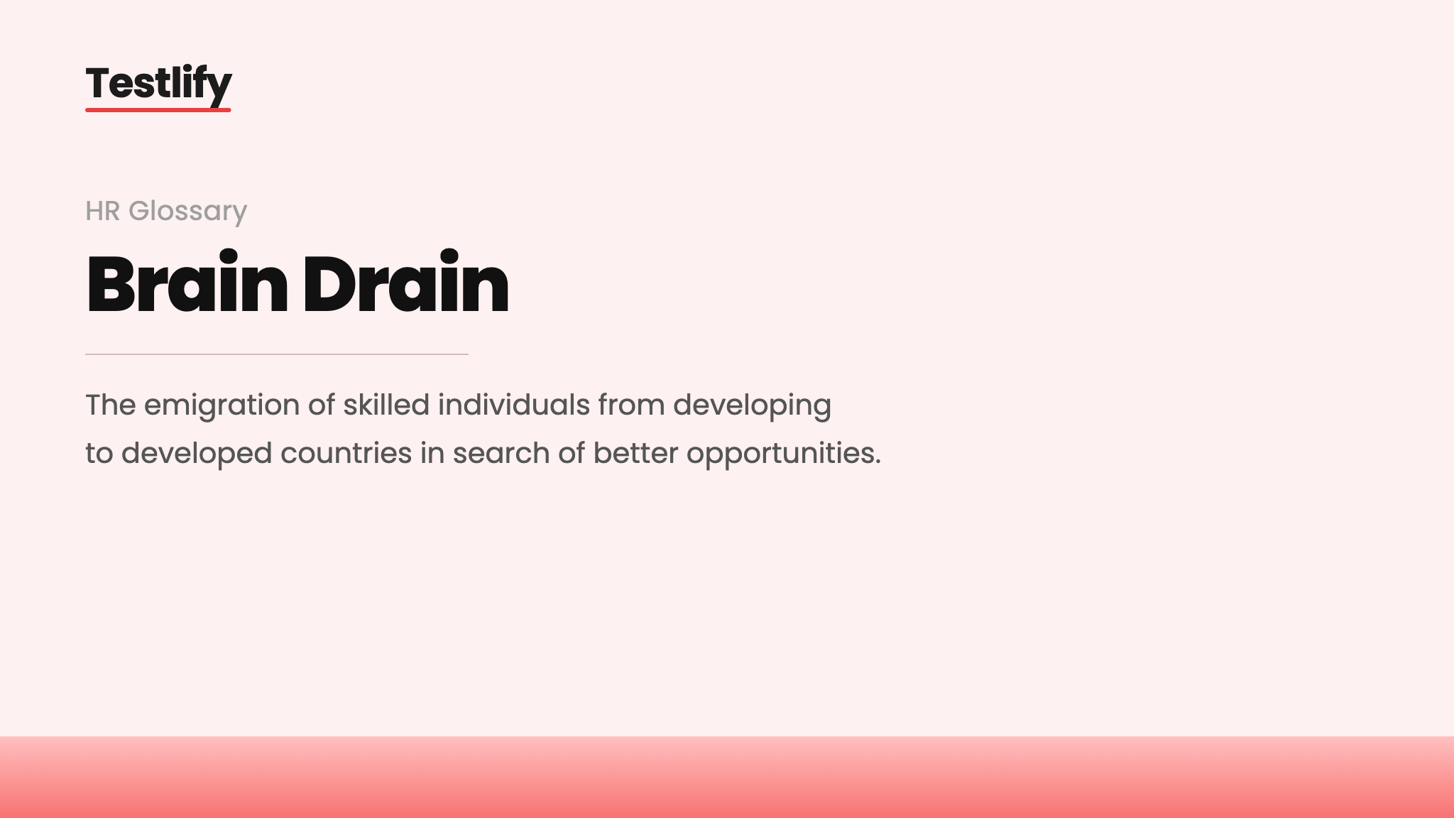 Image showing the meaning of brain drain