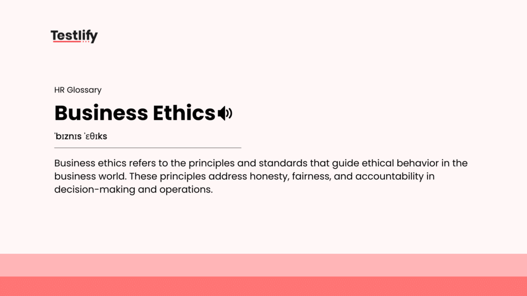 Image showing the meaning of business ethics