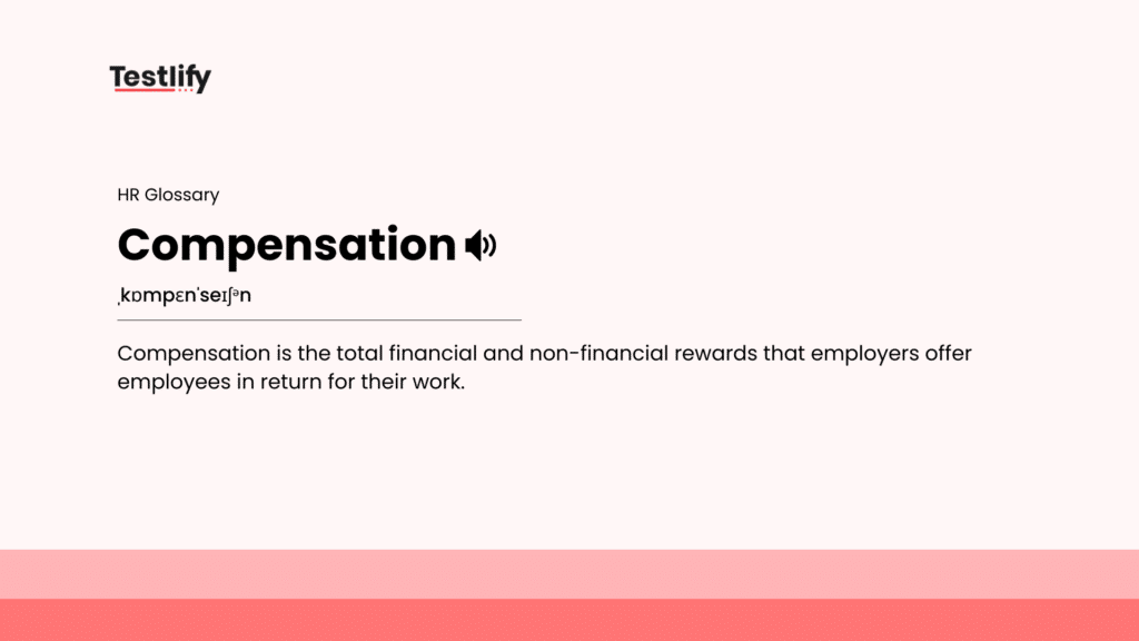 Image showing the meaning of compensation