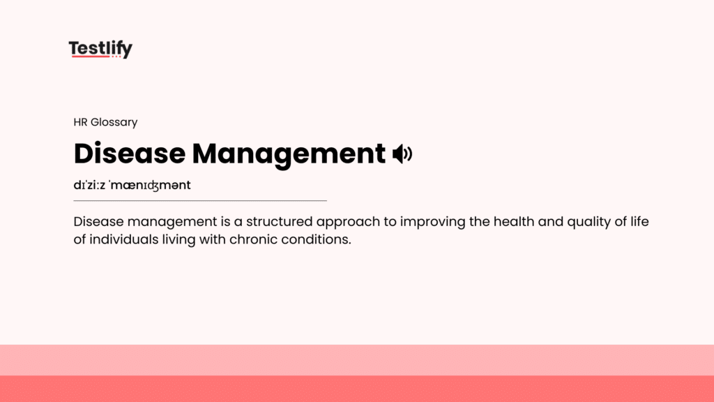 Image showing the meaning of disease management