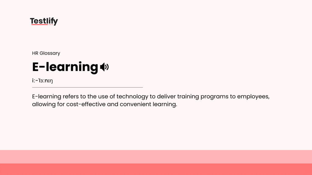 Image showing the meaning of e-learning