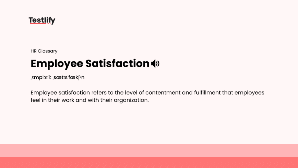 Image showing the meaning of employee satisfaction