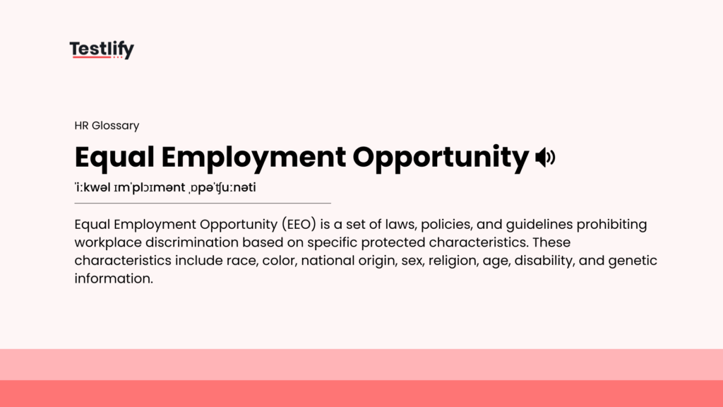 Image showing the meaning of Equal Employment Opportunity