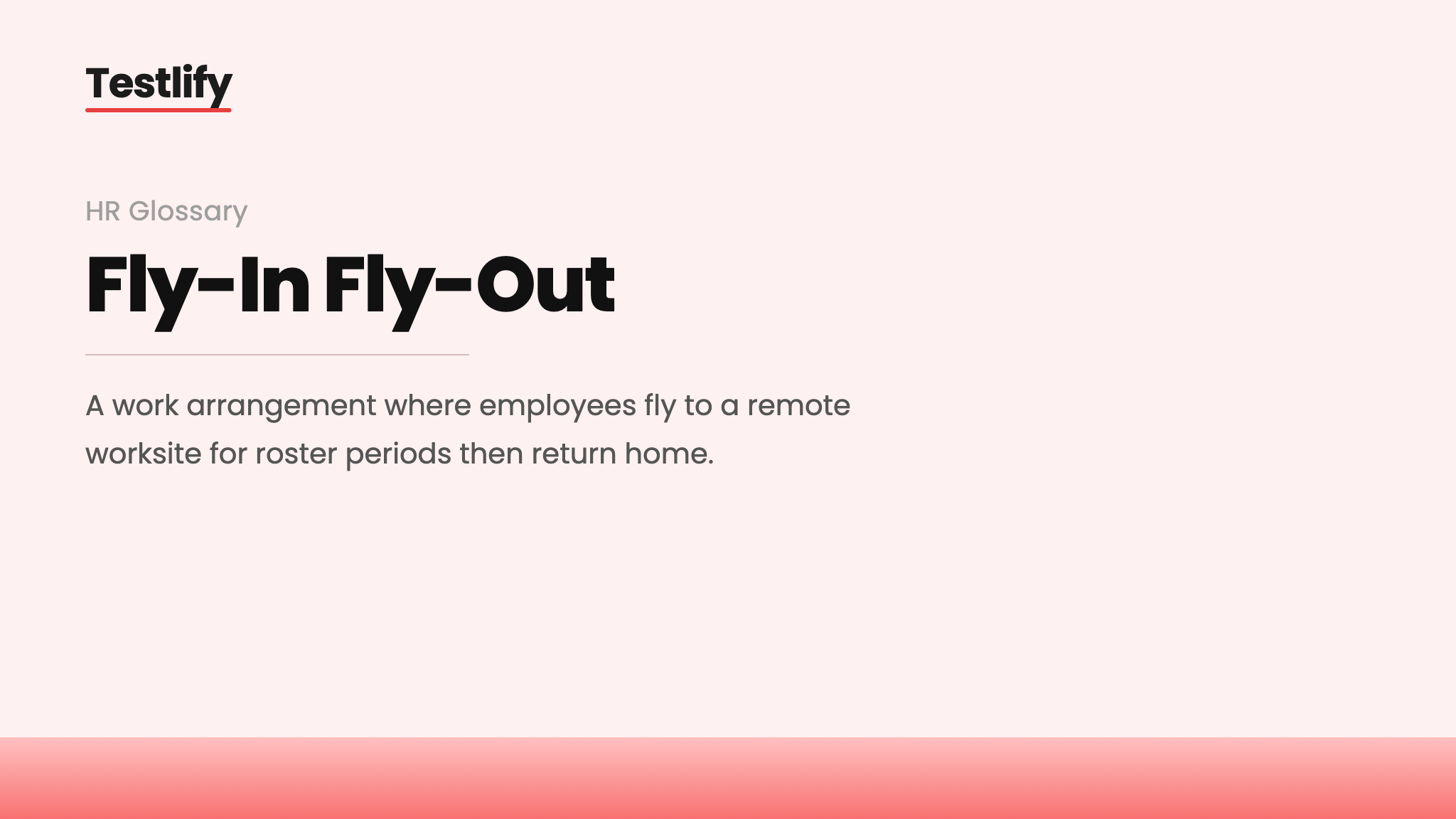 Image showing the meaning of fly-in fly-out