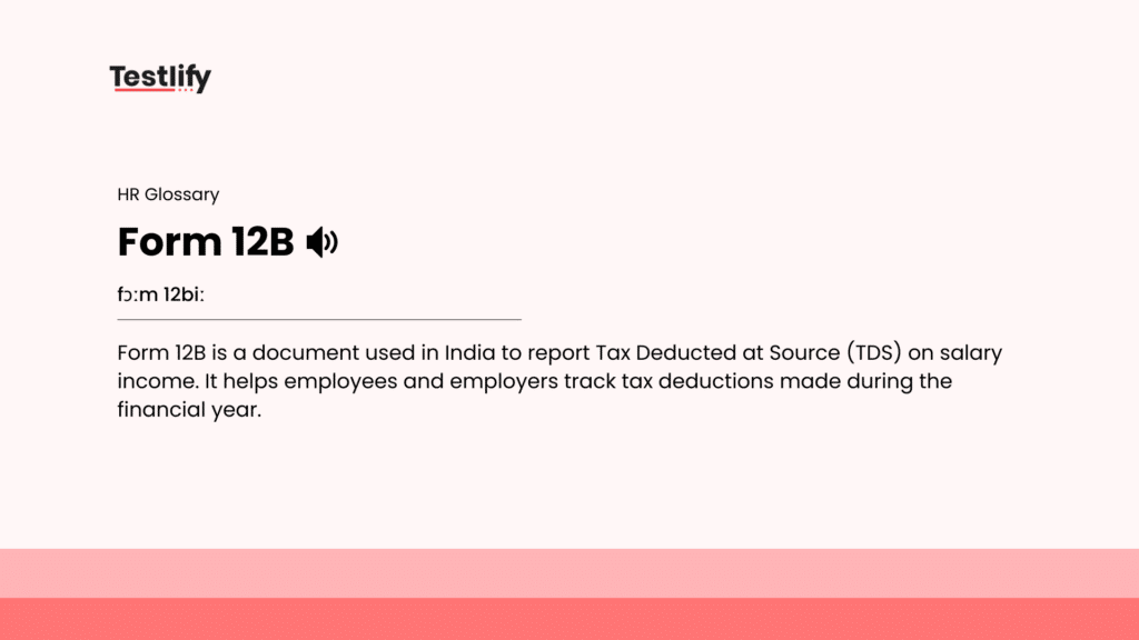Image showing the meaning of Form 12B