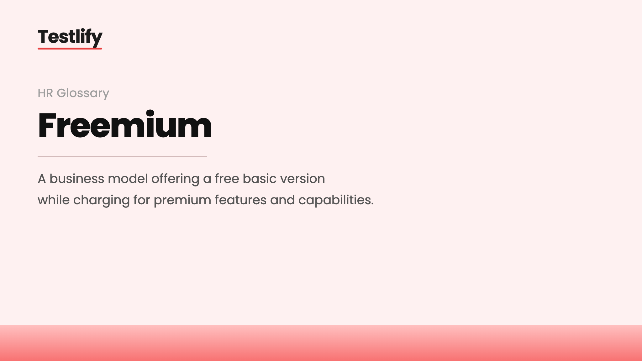 Image showing the meaning of freemium