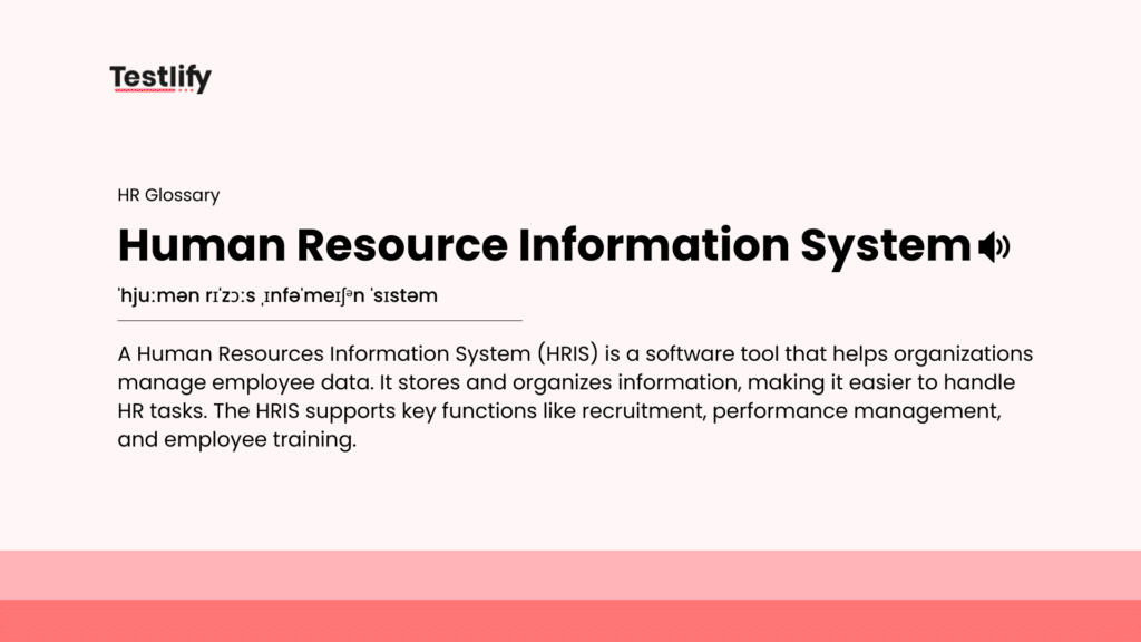 Image showing the meaning of Human Resource Information System
