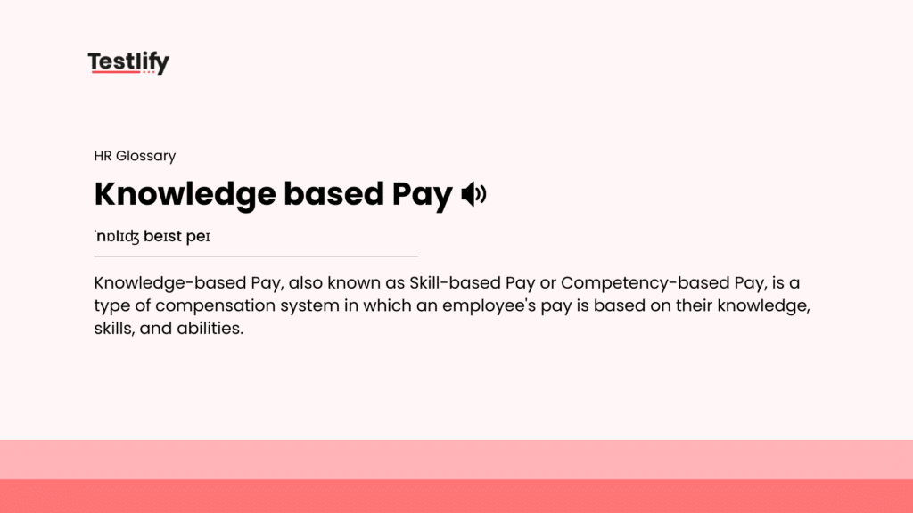 Image showing the meaning of knowledge based bay