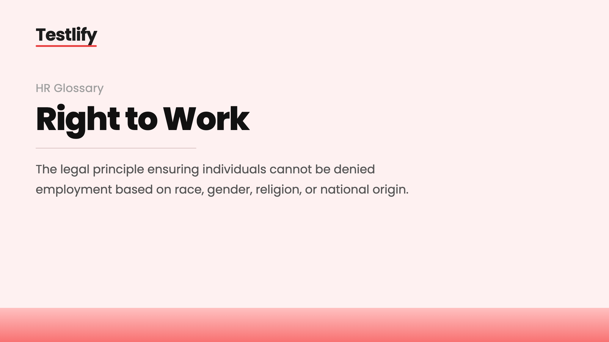 Image showing the meaning of right to work