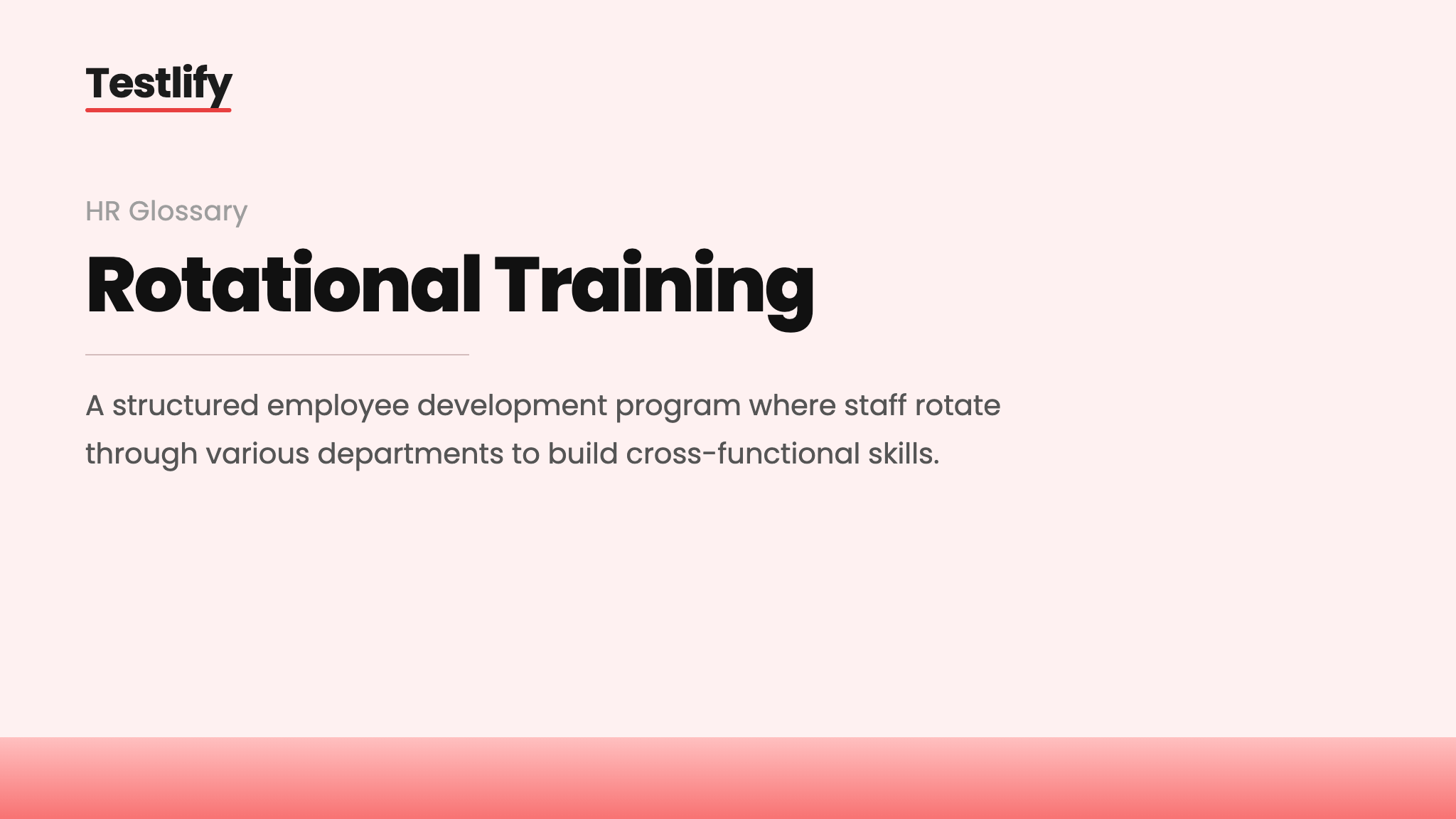 Image showing the meaning of rotational training