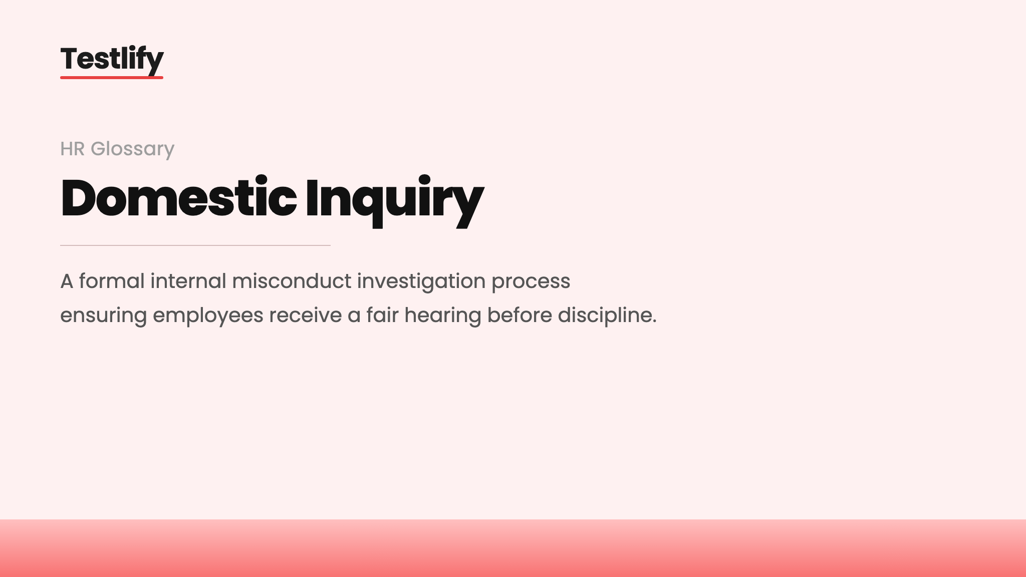Image showing the meaning of a domestic inquiry