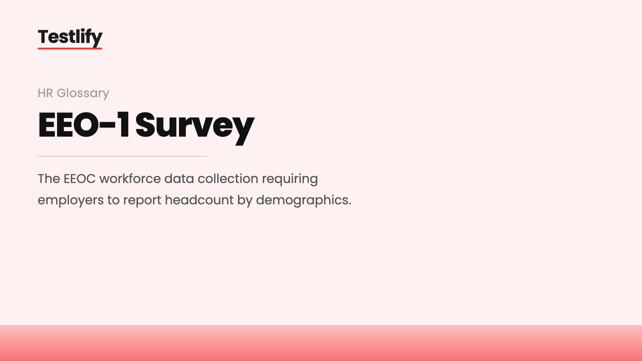 Image showing the meaning of EEO-1 survey