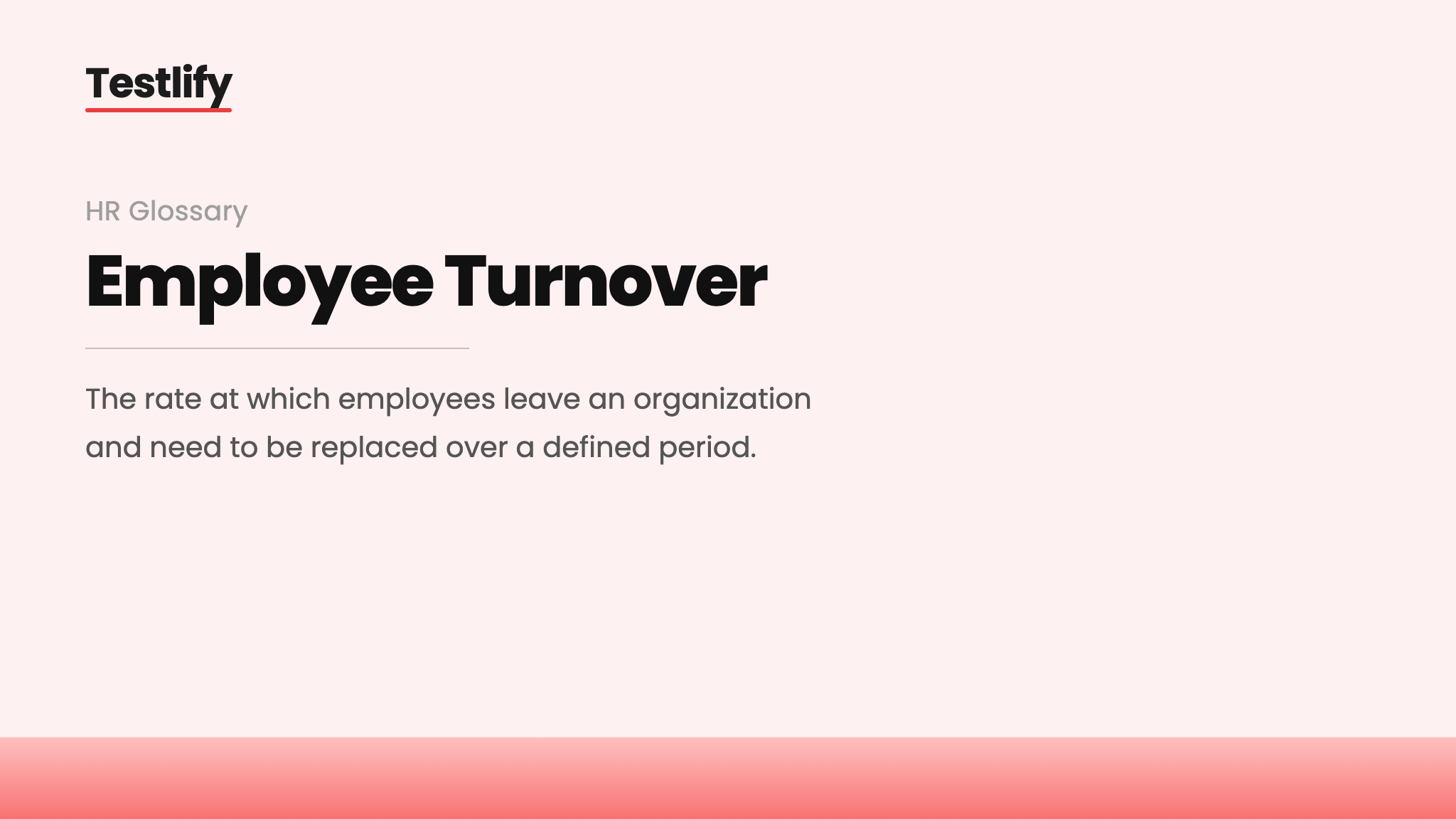 Image showing the meaning of employee turnover