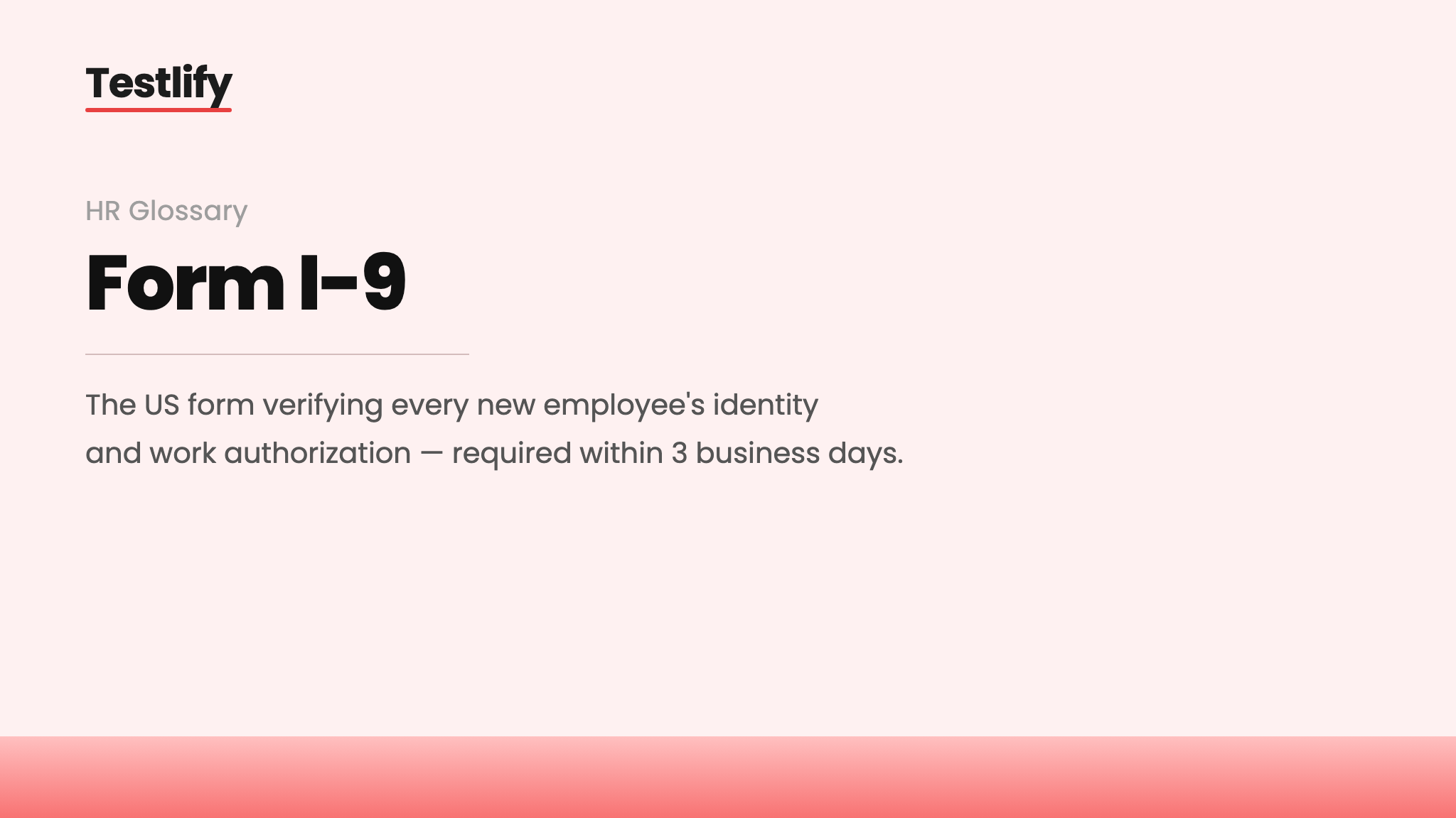 Image showing the meaning of Form I-9