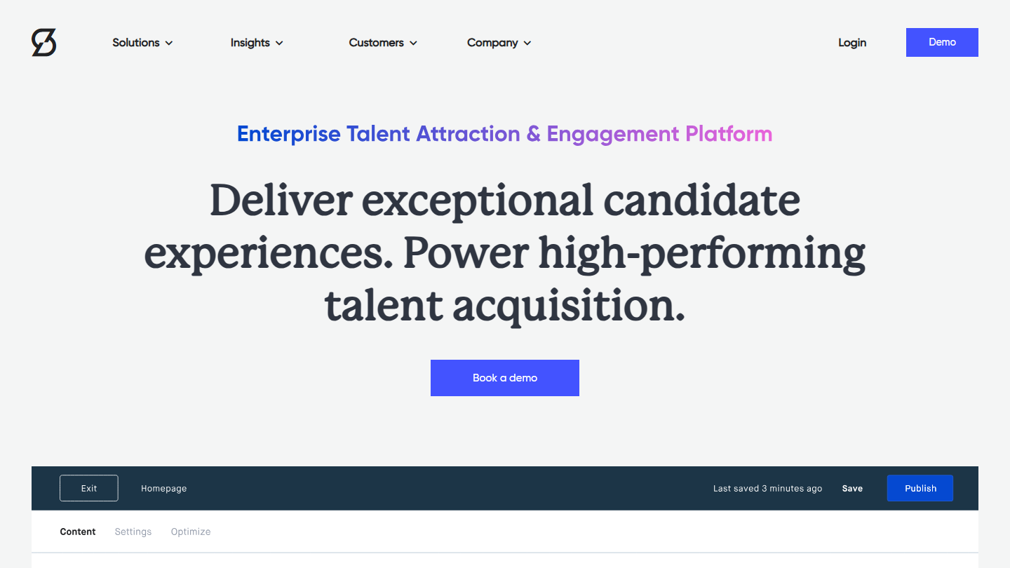 SmartDreamers homepage screenshot