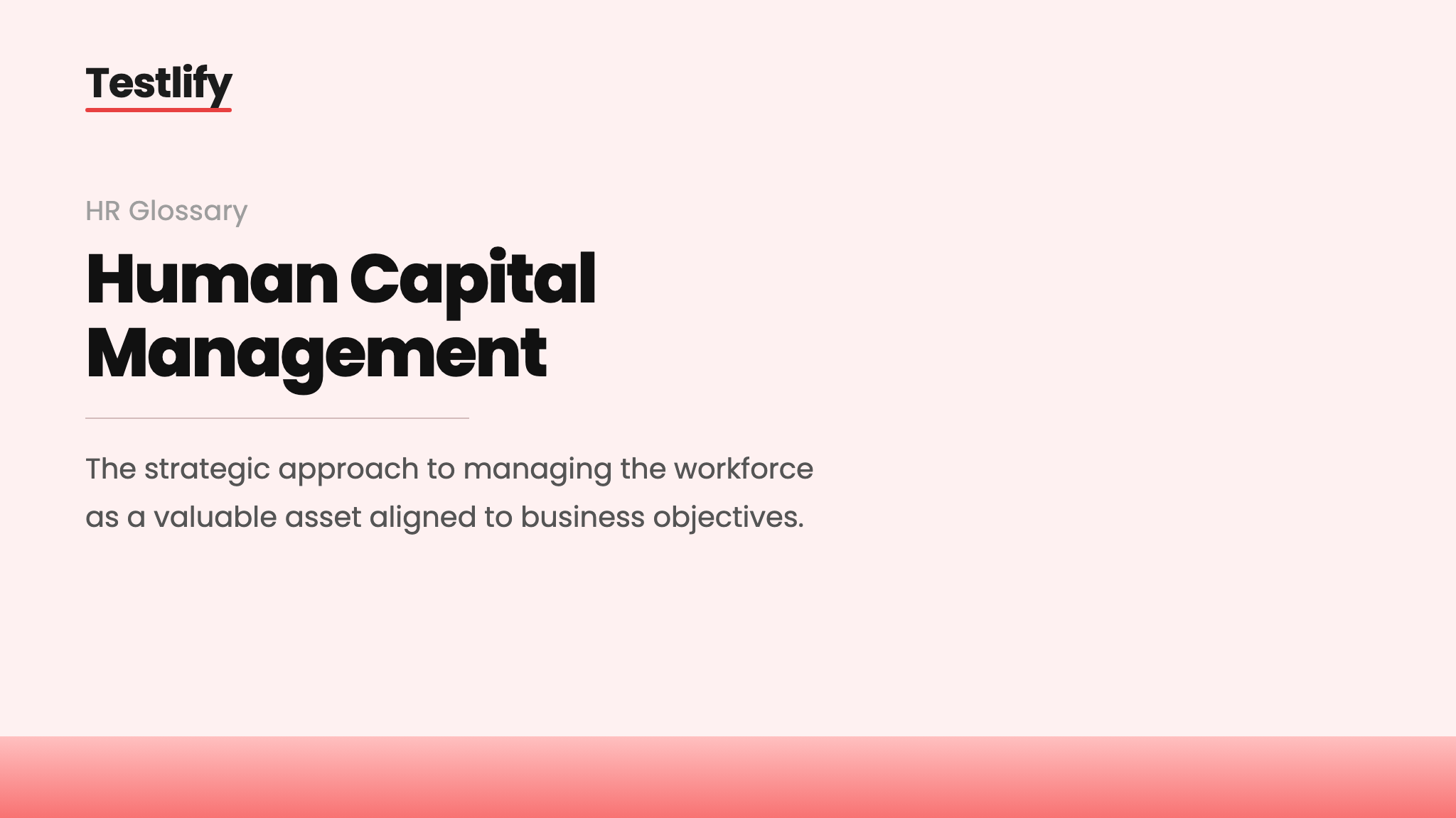 Image showing the meaning of human capital management