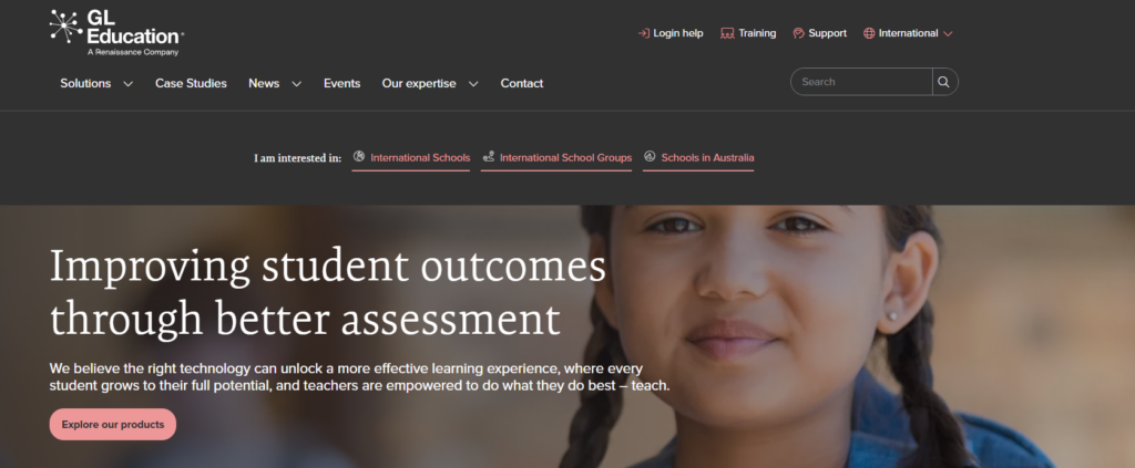 Testwise homepage