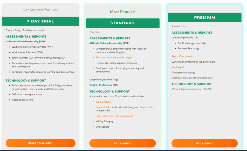 TalentClick Pricing