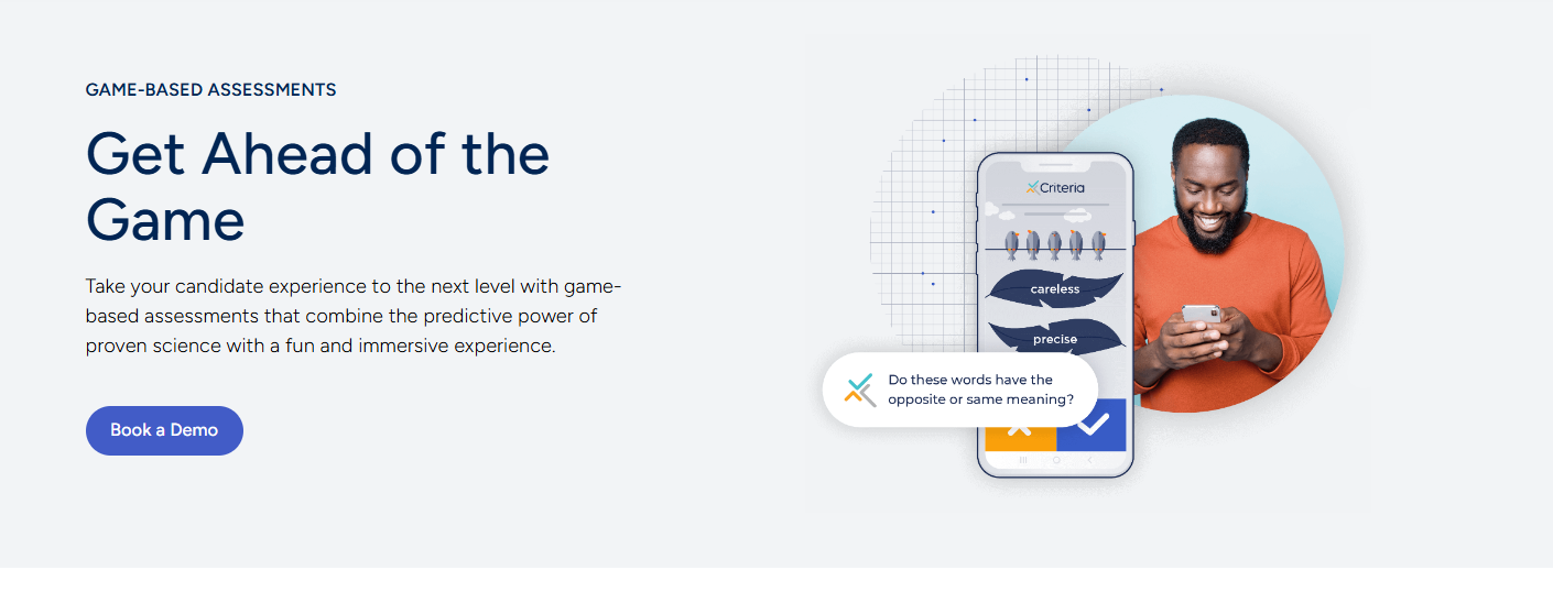 Image of Criteria which is one of the good Talent Games alternatives