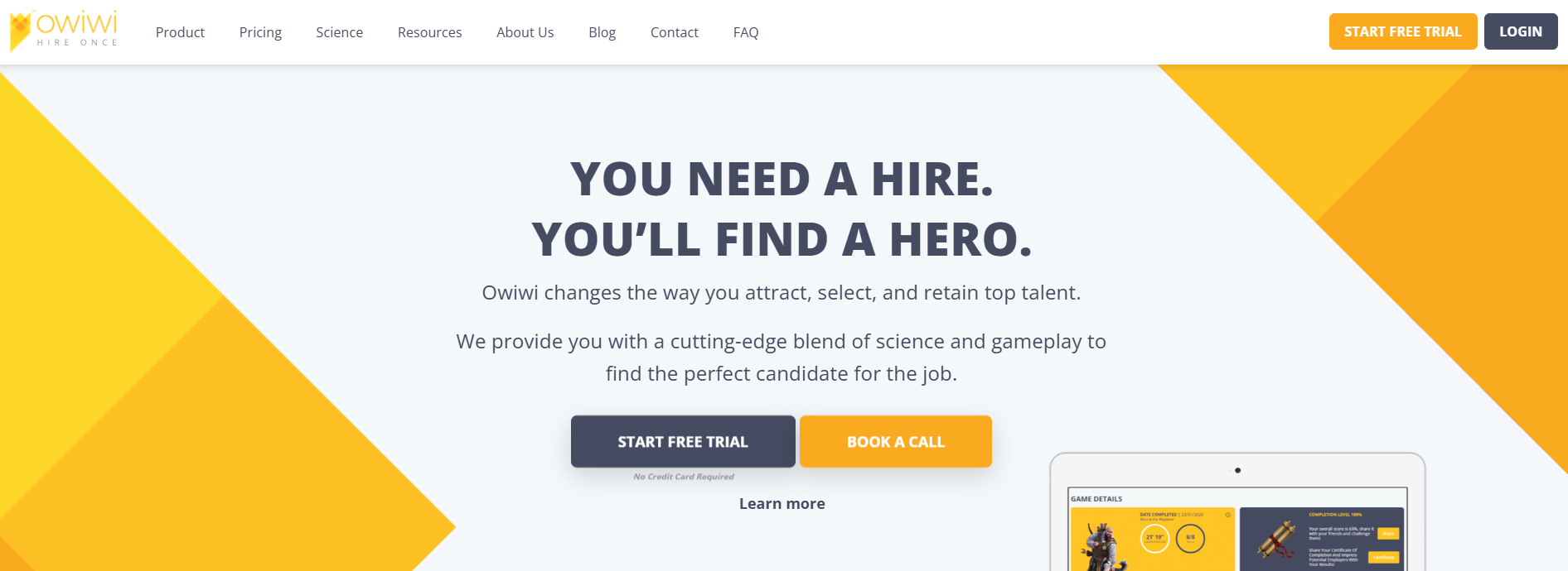 Image of Owiwi which is one of the good Talent Games alternatives