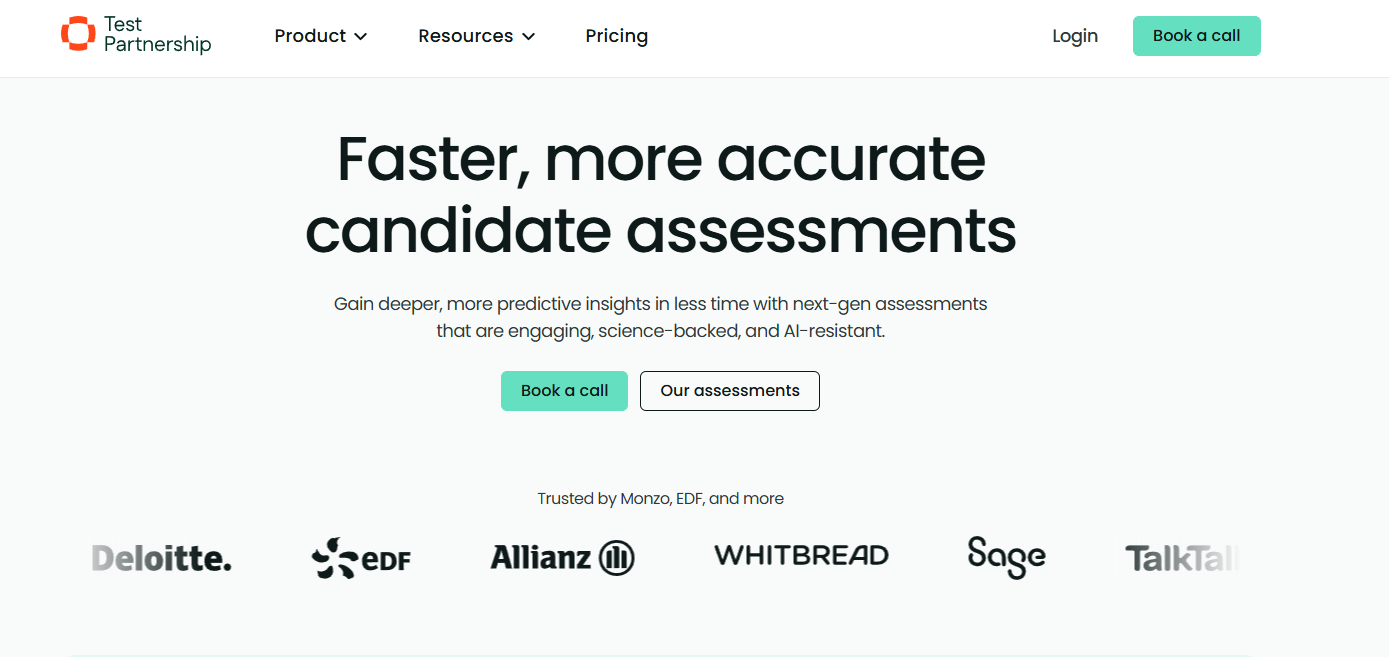 Image of Test Partnership which is one of the good Harver Alternatives